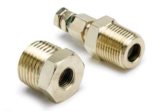 Temperature Sending Unit - Electric - 1/8 in NPT Male - Fittings Included - Pre 1995 Electric Water Temperature Gauges - Kit