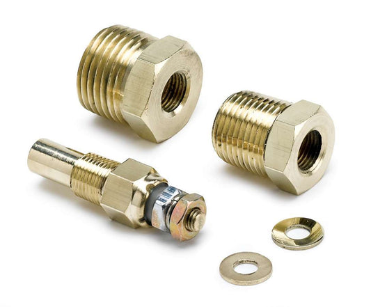 Temperature Sending Unit - Electric - 1/8 in NPT Male - Fittings Included - Auto Gage Electric Temperature Gauges - Kit