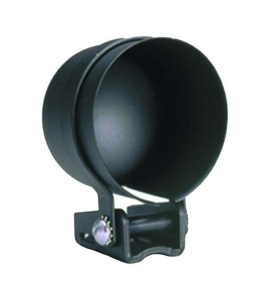 Gauge Cup - 2-5/8 in Diameter Gauge - Pedestal Mount - Steel - Black Powder Coat - Electric Gauges - Each