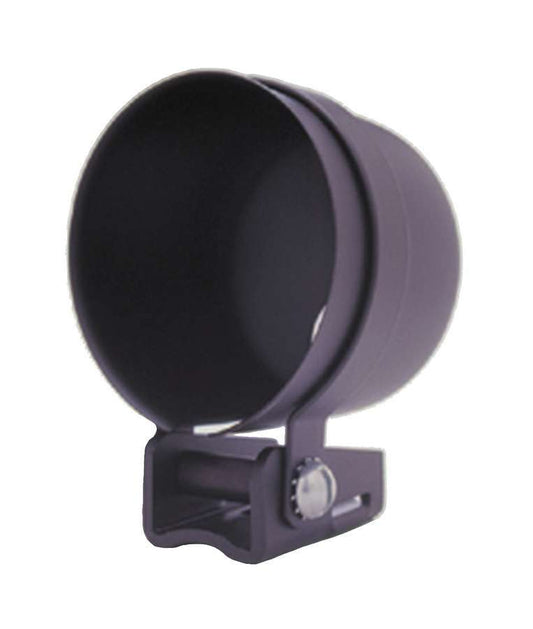 Gauge Cup - 2-5/8 in Diameter Gauge - Pedestal Mount - Steel - Black Powder Coat - Mechanical Gauges - Each