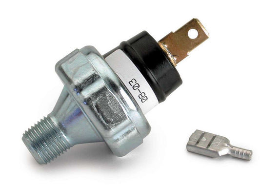 Pressure Switch - 15 psi On - 18 psi Off - 1/8 in NPT Male - Oil - Each