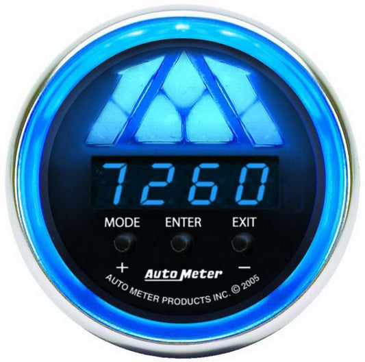 Shift Light - Cobalt - 0-16000 RPM - 4 Shift Point - Digital - 2-1/16 in Diameter - Multi-Color LED - Black Face - Each