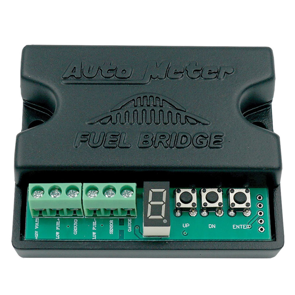 Fuel Gauge Bridge Module - Universal Mount - Plastic - Black - Each