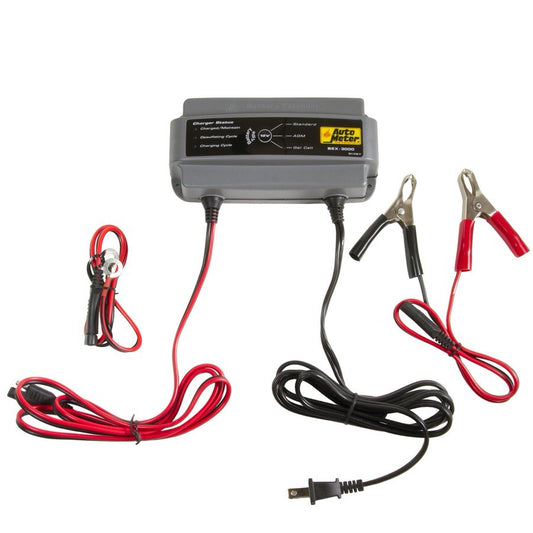 Battery Charger - Battery Extender - AGM - 12V - 3 amps - Indicator Lights - 3 Step Charging Program - Each