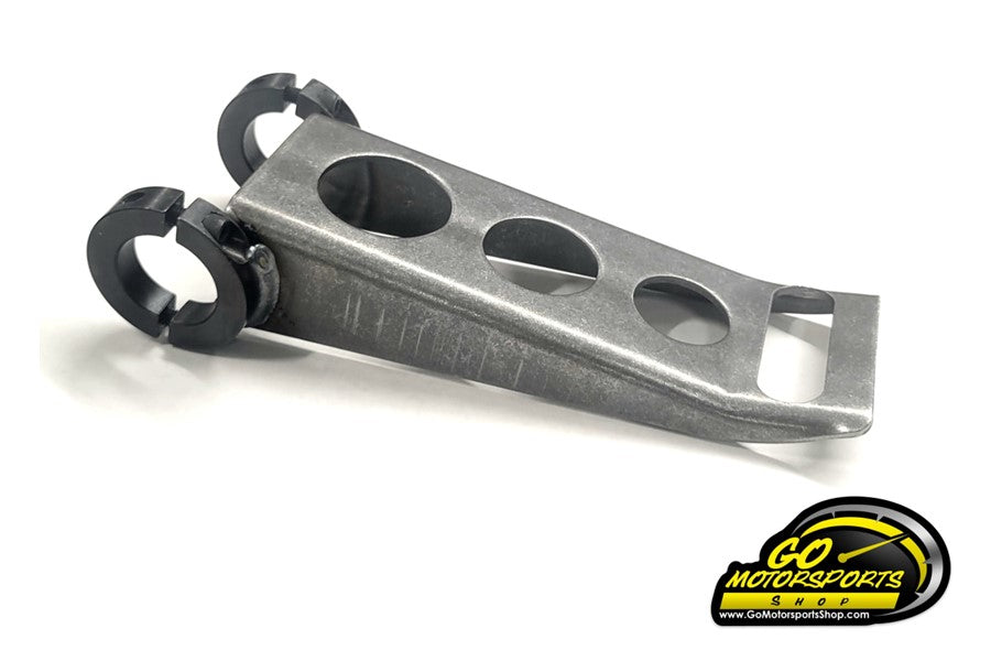 Go Motorsports Adjustable Steering Shaft Bracket Bare Steel