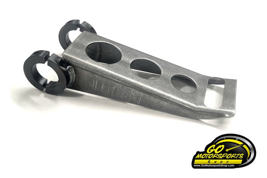 Go Motorsports Adjustable Steering Shaft Bracket Bare Steel