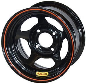 Bassett Inertia Advantage, 13 x 8 in, 4 in Backspace, 4 x 4.25 in Bolt Pattern