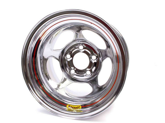 Wheel - Inertia Advantage - 15 x 10 in - 5.000 in Backspace - 5 x 5.00 in Bolt Pattern - Steel - Chrome - Each