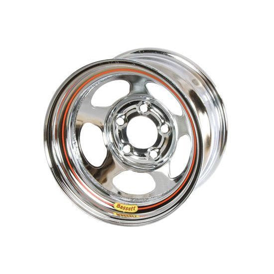 Wheel - Inertia Advantage - 15 x 10 in - 2.000 in Backspace - 5 x 4.75 in Bolt Pattern - Steel - Chrome - Each