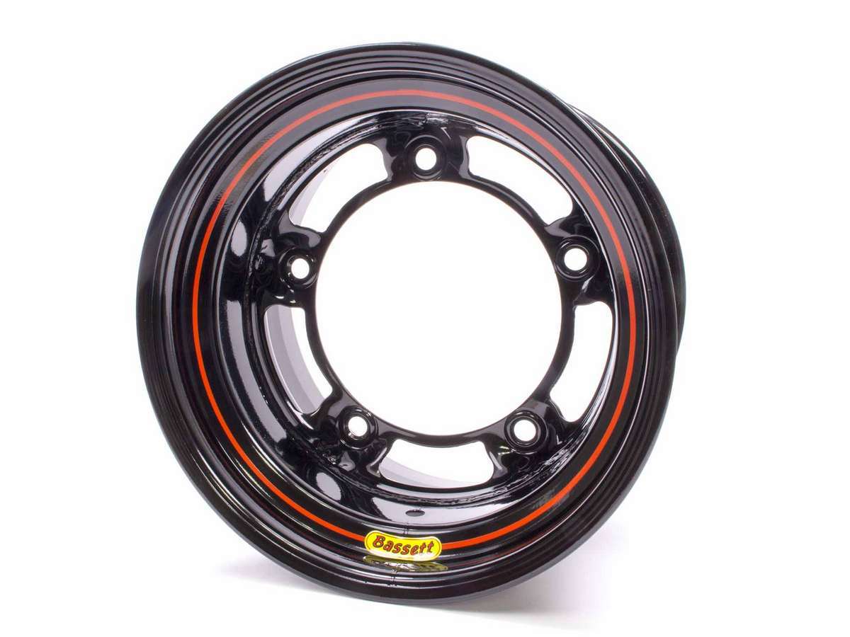 Wheel - Armor Edge - 15 x 10 in - 2.000 in Backspace - Wide 5 Bolt Pattern - Steel - Black Powder Coat - Each