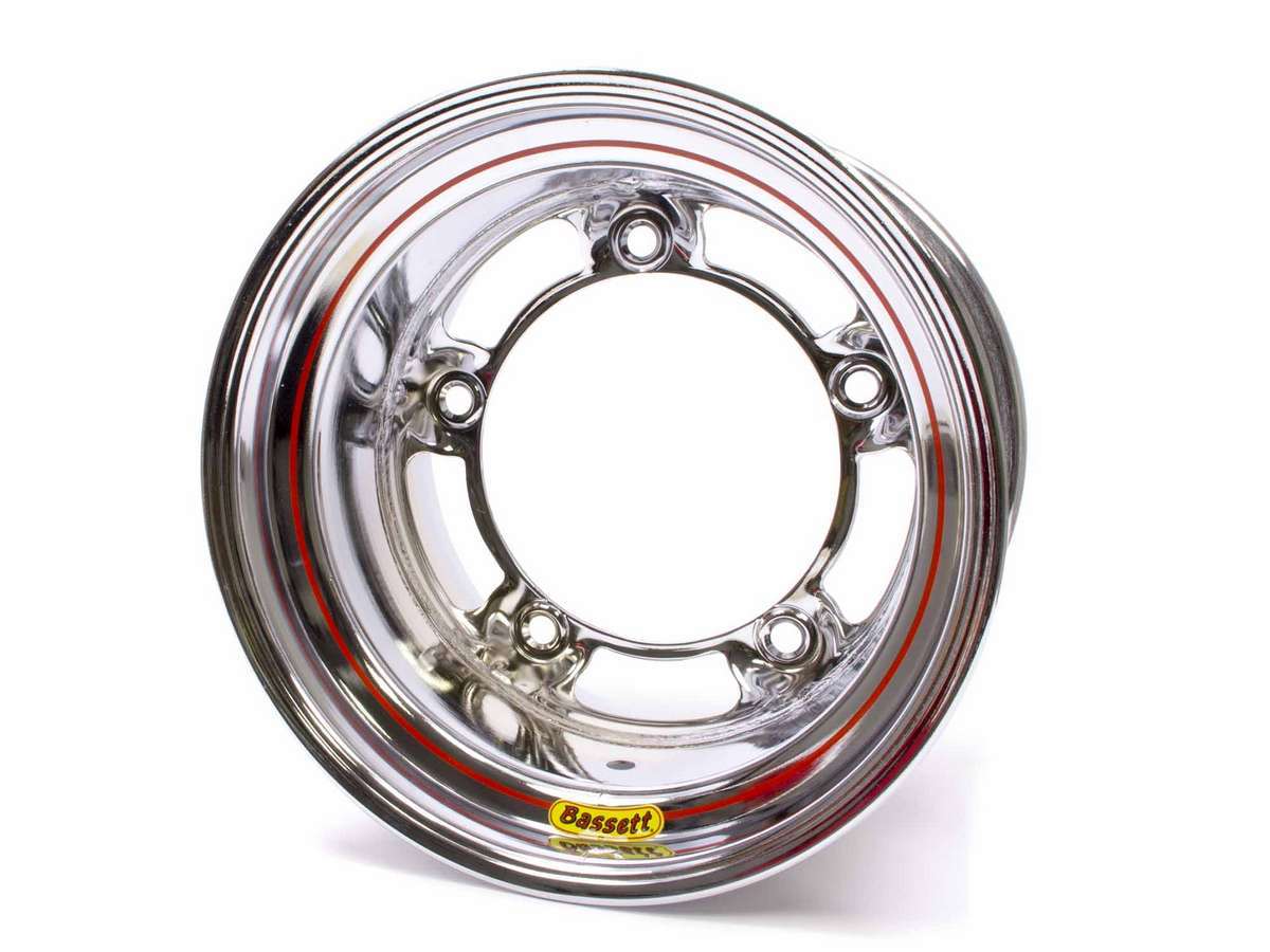 Wheel - Armor Edge - 15 x 10 in - 2.000 in Backspace - Wide 5 Bolt Pattern - Steel - Chrome - Each