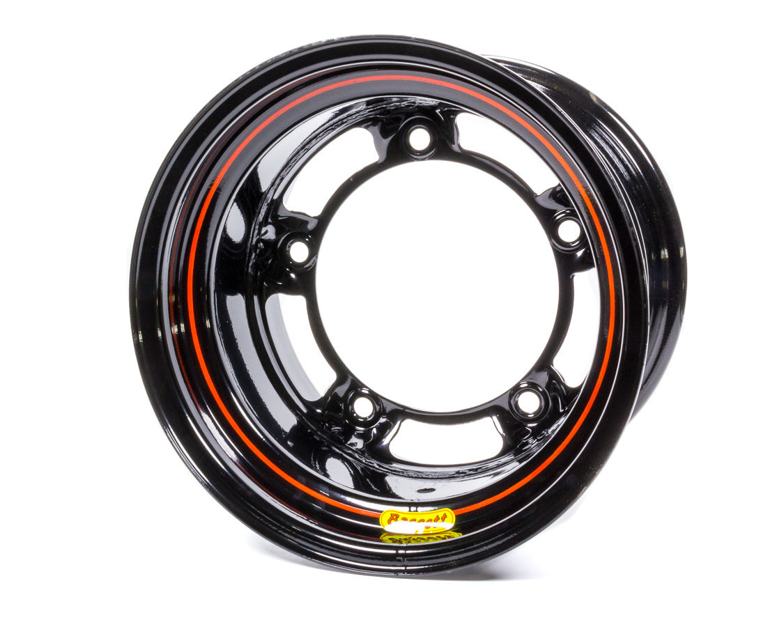 Wheel - Ultra Light Wide 5 - 15 x 10 in - 4.000 in Backspace - Wide 5 Bolt Pattern - Steel - Black Powder Coat - Each