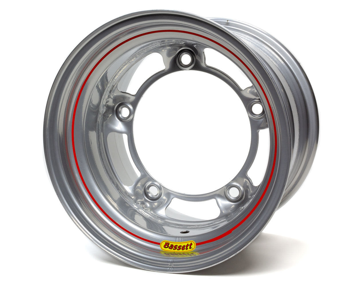 Wheel - Ultra Light Wide 5 - 15 x 10 in - 5.000 in Backspace - Wide 5 Bolt Pattern - Steel - Silver Powder Coat - Each