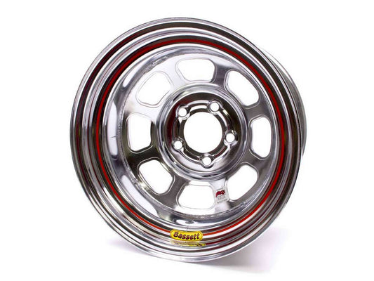 Wheel - D-Hole - 15 x 8 in - 2.000 in Backspace - 5 x 5.00 in Bolt Pattern - Steel - Chrome - Each