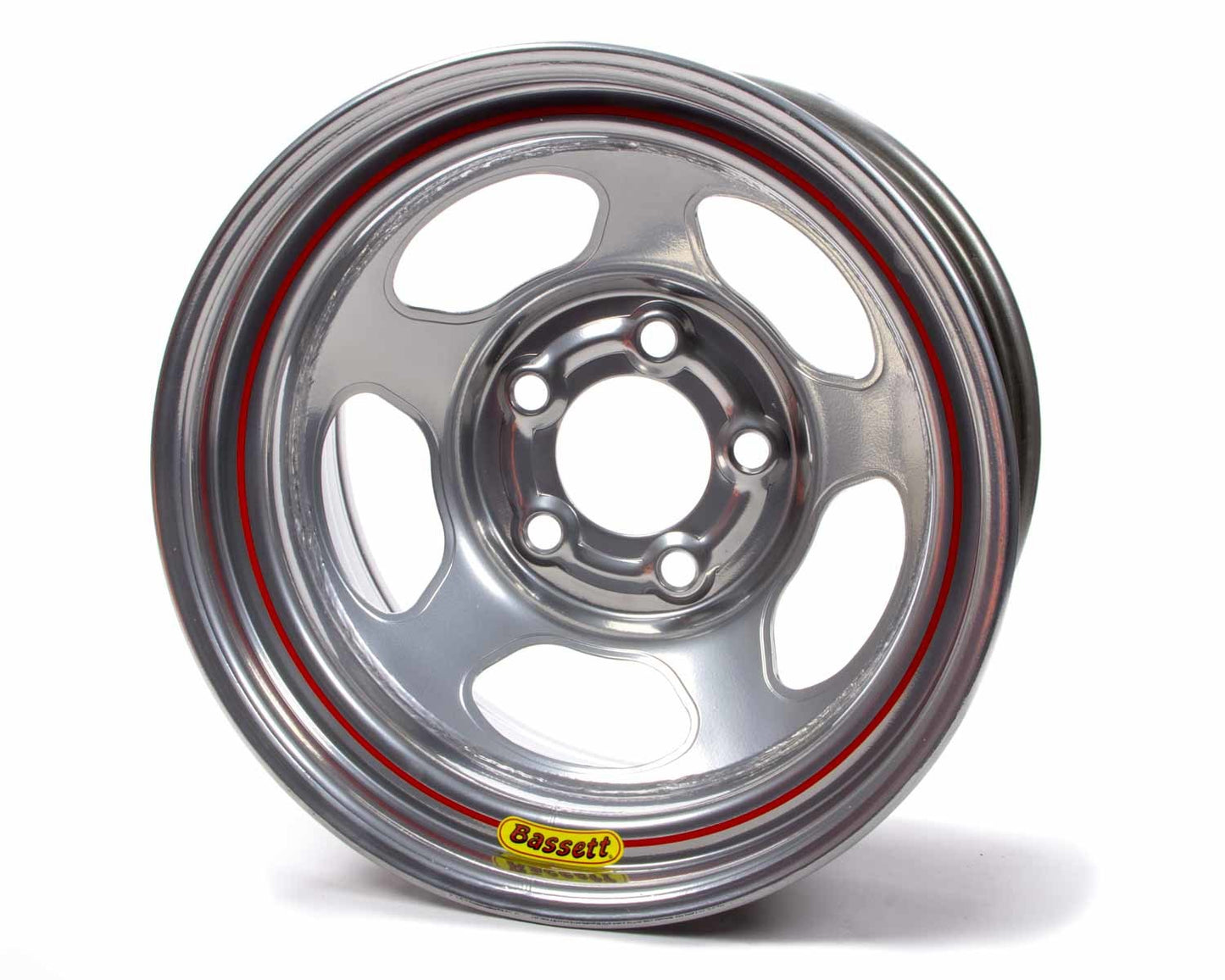 Wheel - Armor Edge - 15 x 8 in - 2.000 in Backspace - 5 x 5.00 in Bolt Pattern - Steel - Silver Powder Coat - Each