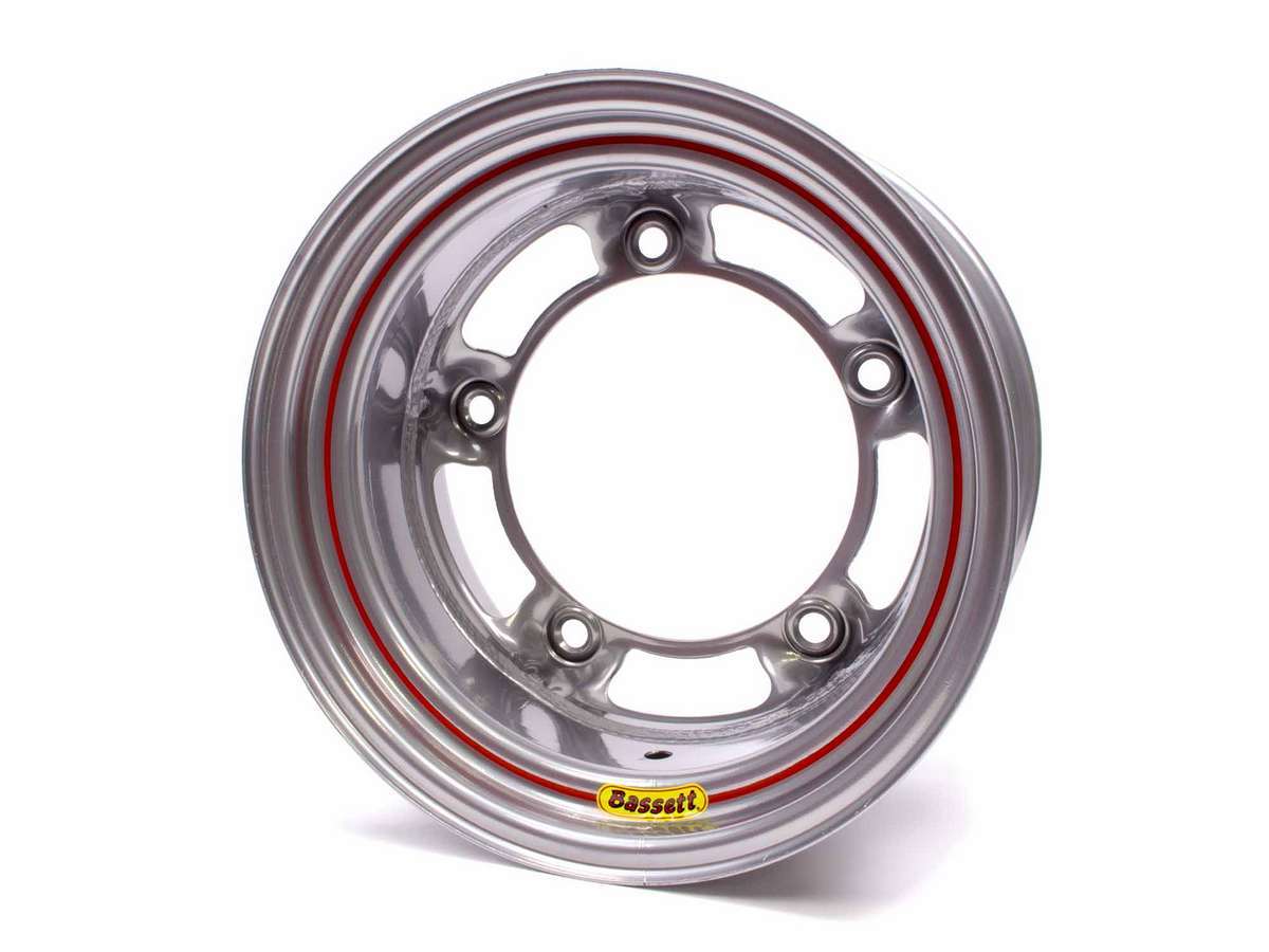 Wheel - Wide 5 Spun - 15 x 8 in - 2.000 in Backspace - Wide 5 Bolt Pattern - Steel - Silver Powder Coat - Each