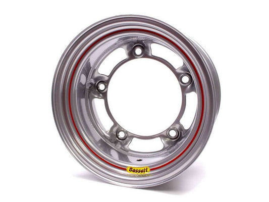 Wheel - Wide 5 Spun - 15 x 8 in - 5.000 in Backspace - Wide 5 Bolt Pattern - Steel - Silver Powder Coat - Each