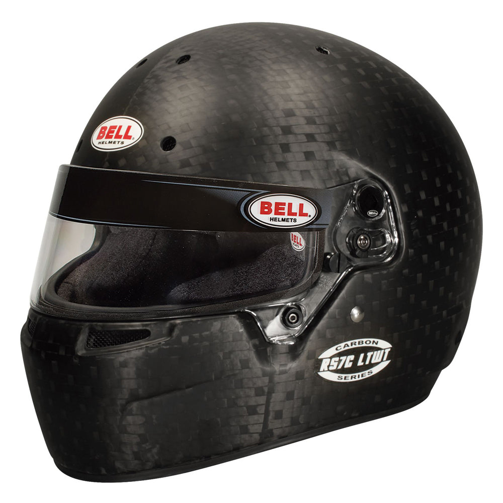 Helmet - RS7C - Full Face - Snell SA2020 - FIA Approved - Head and Neck Support Ready - Lightweight - Carbon Fiber - Size 7-1/8 Minus - Each