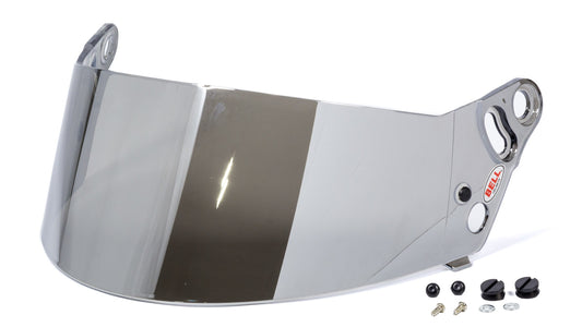 Helmet Shield - Silver Mirrored - Anti-Scratch - 287 SRV Style - Dominator 2 / K1 Pro / K1 Sport / GP2 Youth Model Helmets - Each