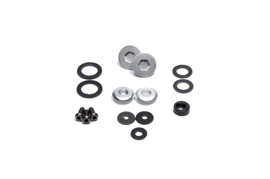 Helmet Shield Pivot - SRV-2 - Bell Helmets - Silver - Kit