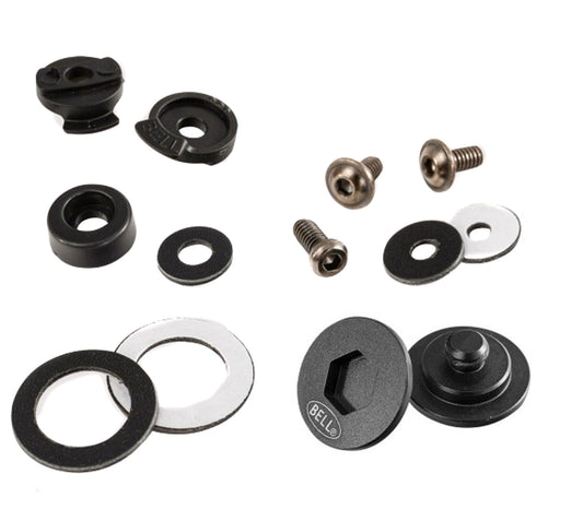Helmet Shield Pivot - SE07 - Bell Helmets - Black - Kit