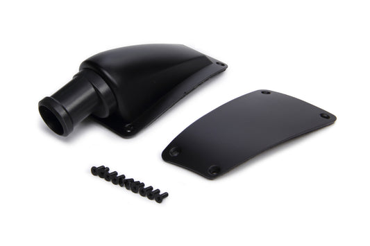 Helmet Air Inlet - Side Mount - Forced Air - Quick Lock Nozzle - Black - BR.1 - Kit