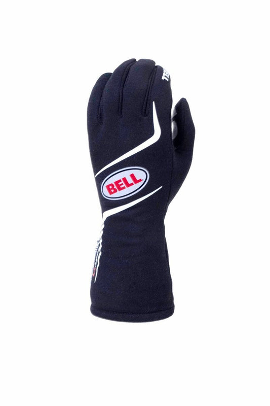 Driving Gloves - Sport-TX - SFI 3.3/5 - Double Layer - Fire Retardant Fabric - Elastic Cuff - Red / Black - Medium - Pair