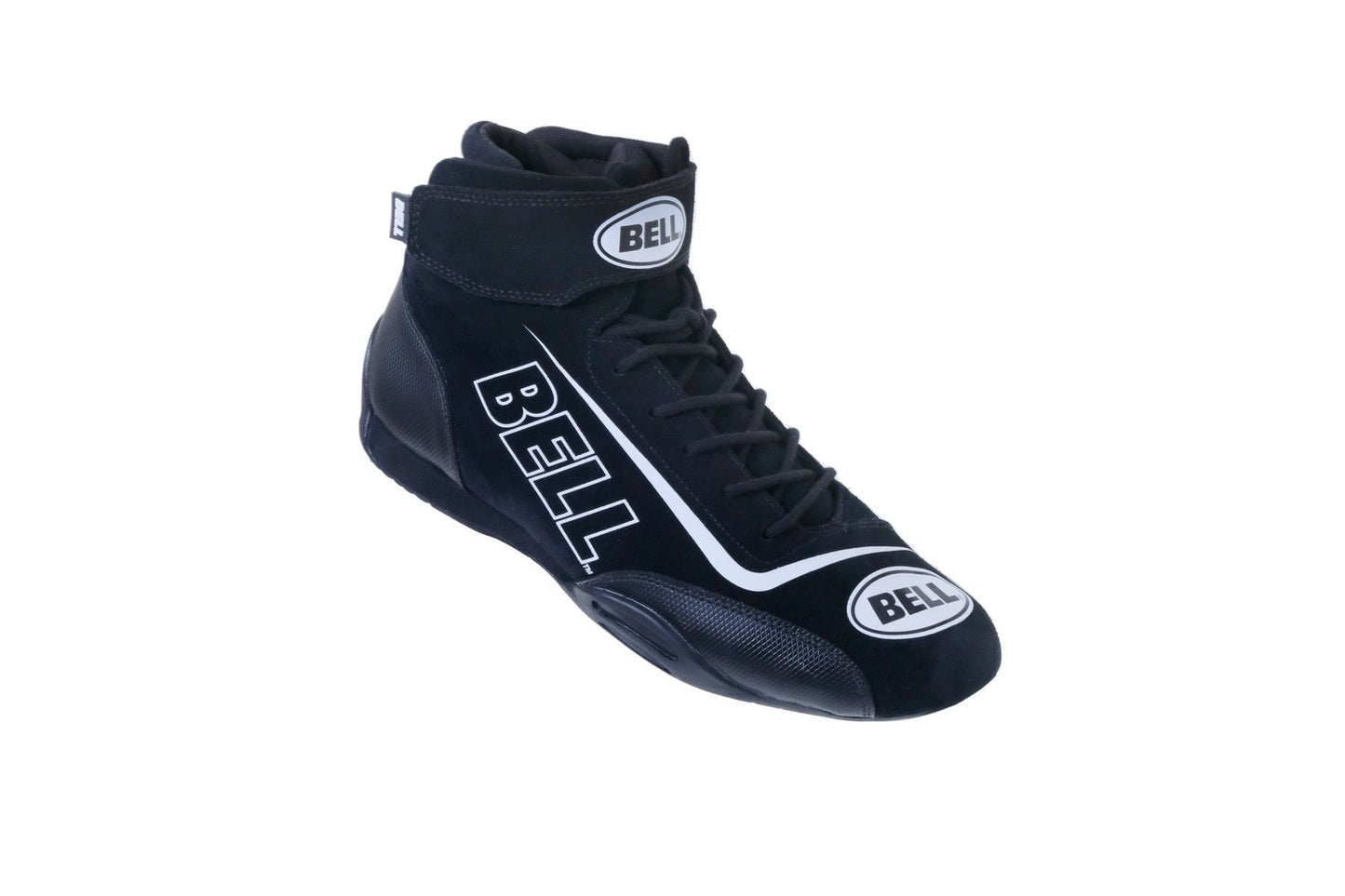 Shoe - Sport-TX - Driving - Mid-Top - SFI 3.3/5 - Suede Outer - Fire Retardant Inner - Black - Size 4 - Pair