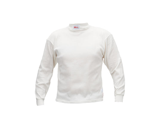 Underwear Top - Sport-TX - SFI 3.3/5 - Long Sleeve - Crew Neck - Fire Retardant Blend - White - X-Large - Each