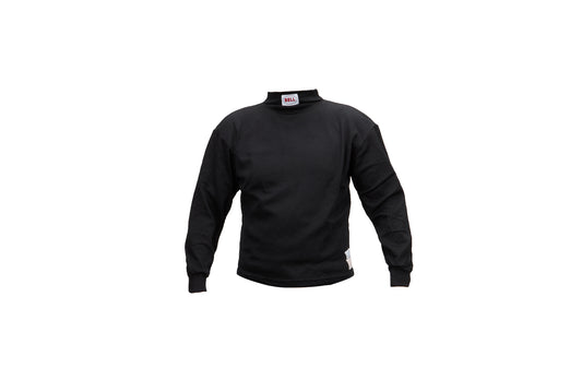 Underwear Top - Sport-TX - SFI 3.3/5 - Long Sleeve - Crew Neck - Fire Retardant Blend - Black - Small - Each