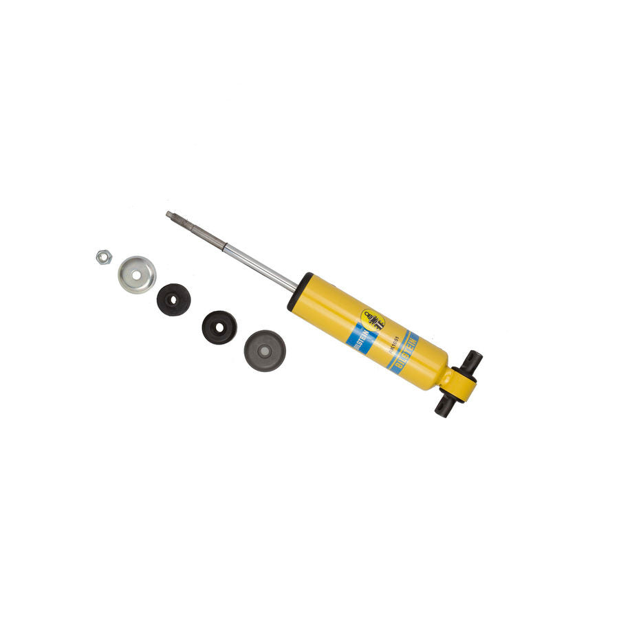 Shock - AK Series - Monotube - 8.27 in Compressed / 11.93 in Extended - Linear - Steel - Yellow Paint - Front - GM A-Body 1973-83 - Each