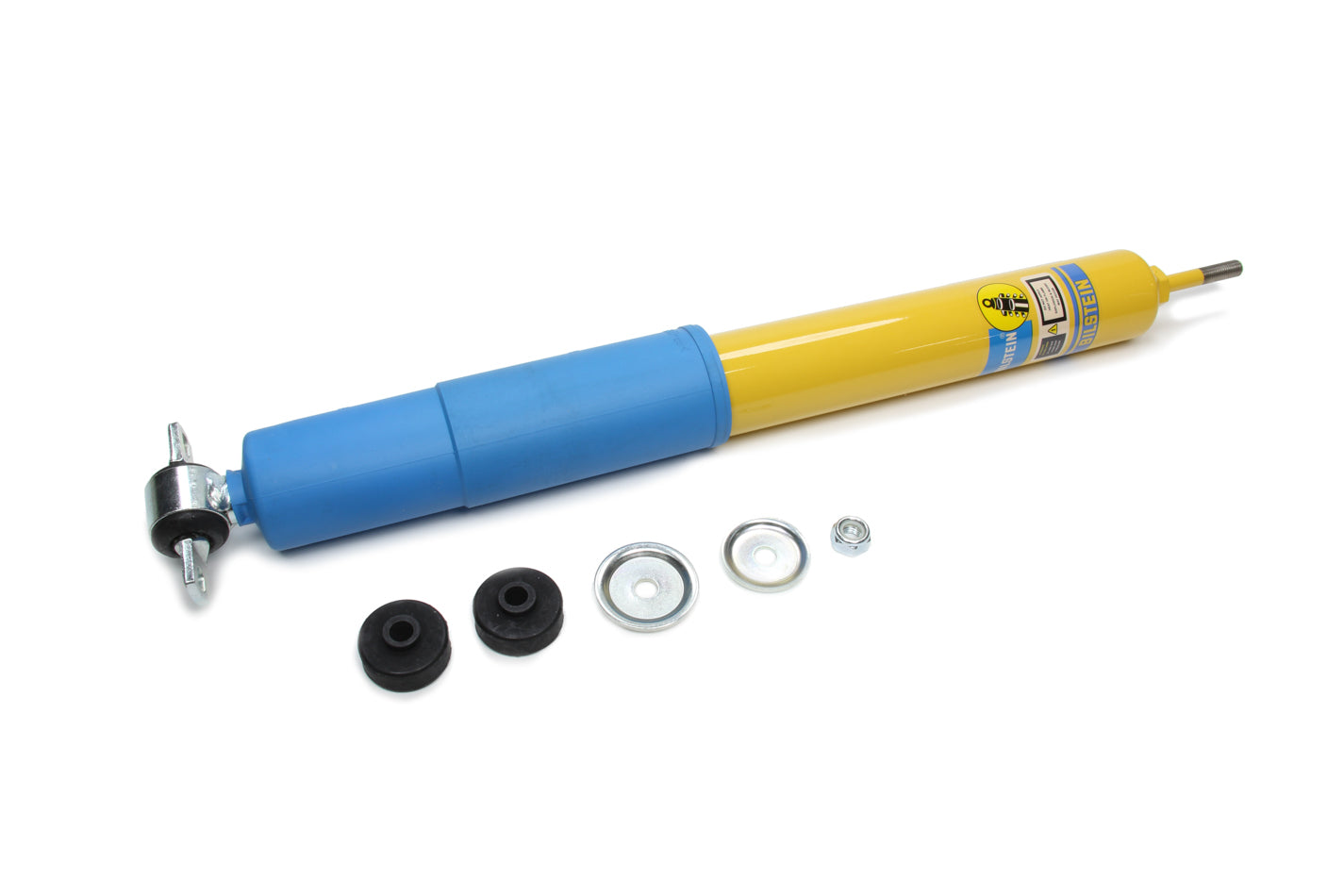 Shock - AK Series - Monotube - 12.72 in Compressed / 20.39 in Extended - Linear - Steel - Yellow Paint - Rear - GM F-Body 1970-81 - Each