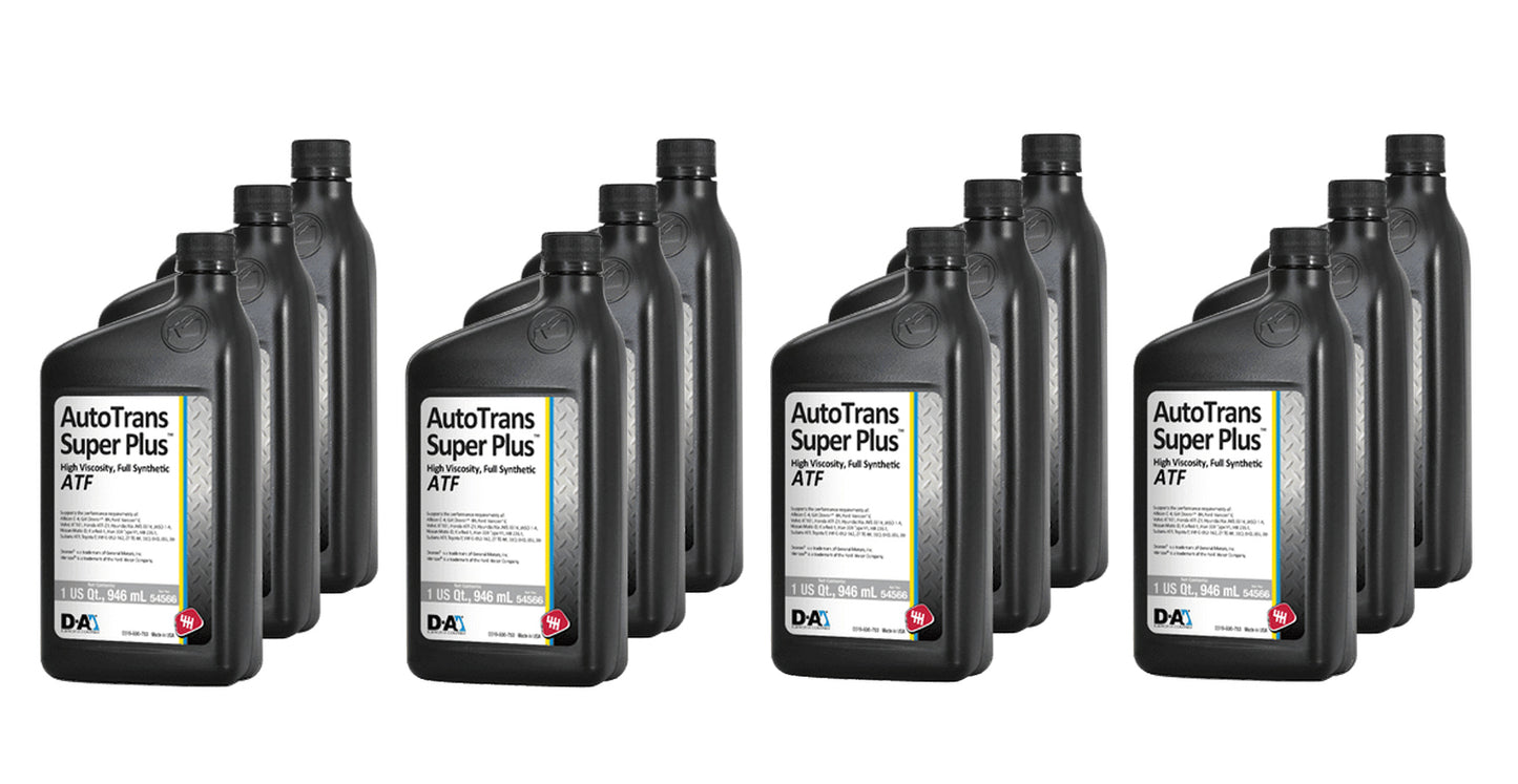 Transmission Fluid - AutoTrans Super LV - ATF - Synthetic - 1 qt Bottle - Set of 12
