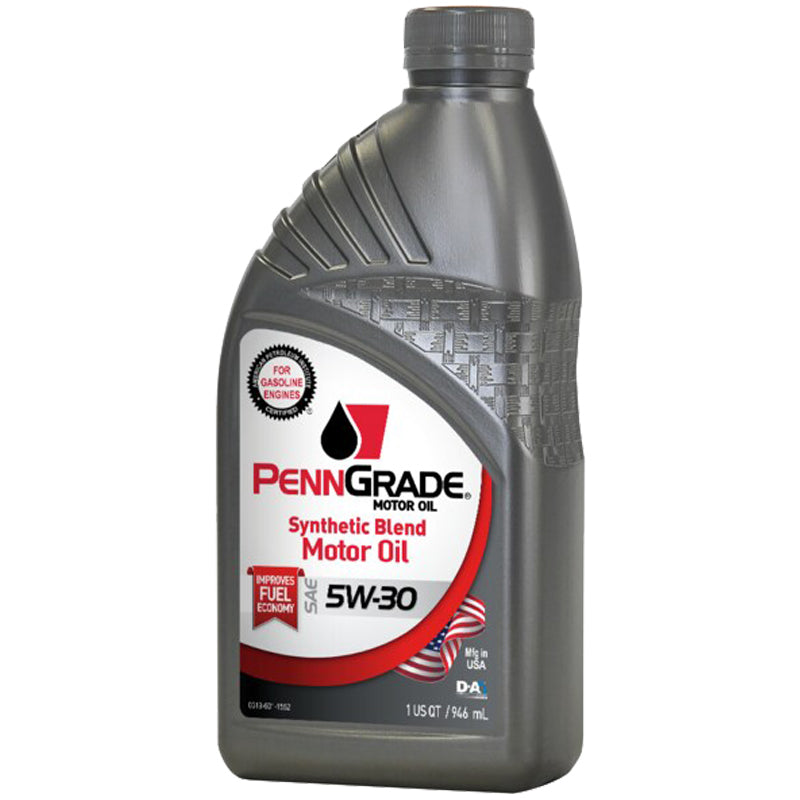 Motor Oil - Synthetic Blend - 5W30 - Semi-Synthetic - 1 qt Bottle - Each