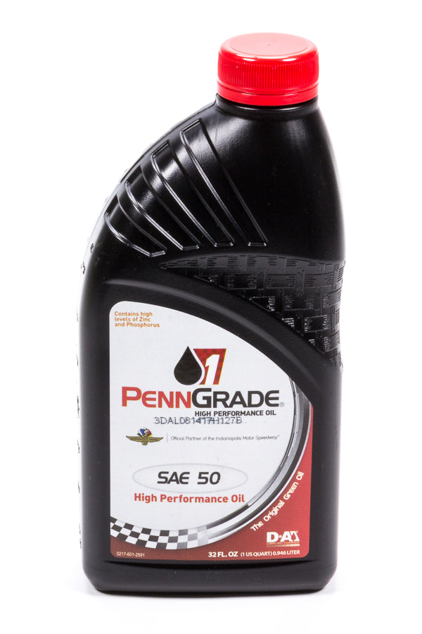 Motor Oil - High Zinc - 50W - Conventional - 1 qt Bottle - Each