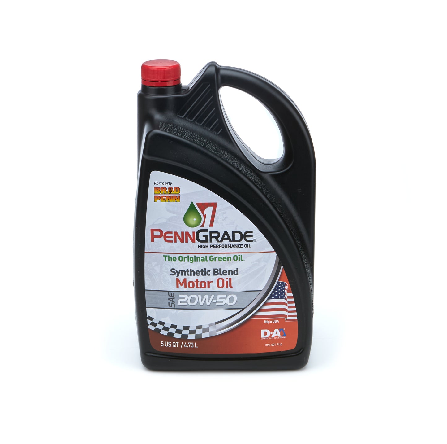 Motor Oil - 20W50 - Semi-Synthetic - 5 qt Jug - Each