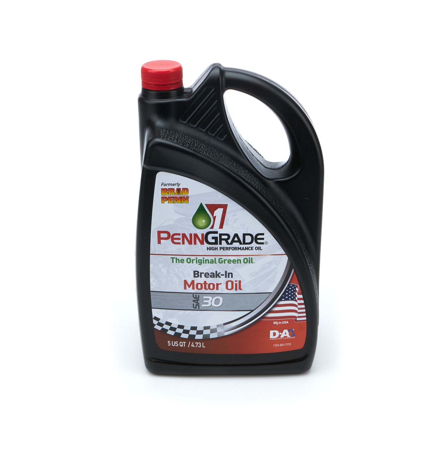 Motor Oil - High Zinc - 30W - Conventional - 5 qt jug - Each