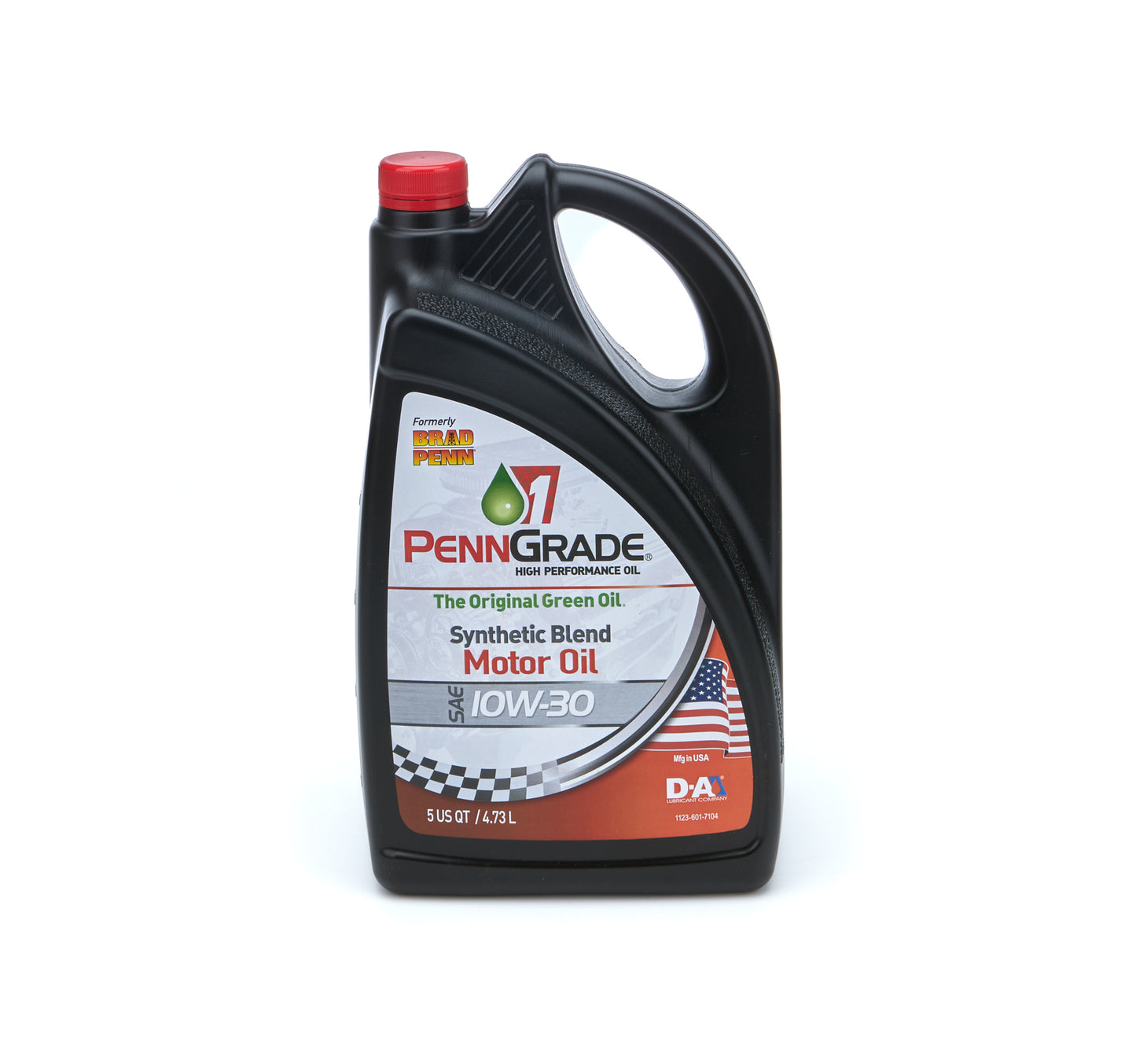 Motor Oil - High Zinc - 10W30 - Semi-Synthetic - 5 qt Jug - Each