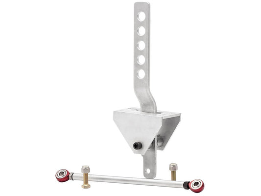 Shifter Assembly - 1 Lever - Floor Mount - Aluminum - Natural - Brinn Transmission - Kit