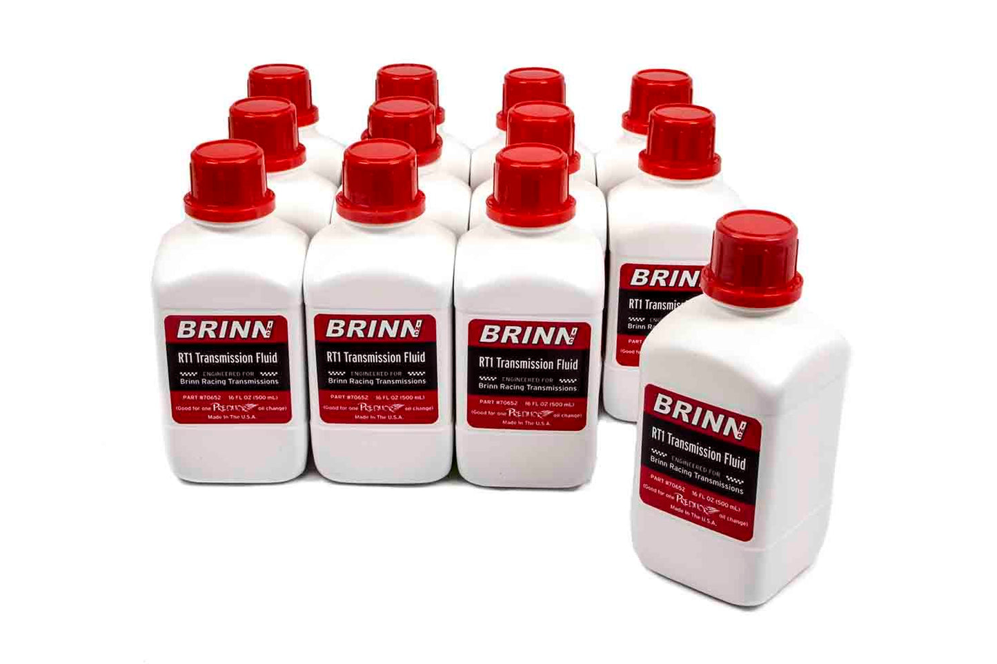 Transmission Fluid - RT1 - Manual - 500 ml Bottle - Brinn Transmissions - Set of 12