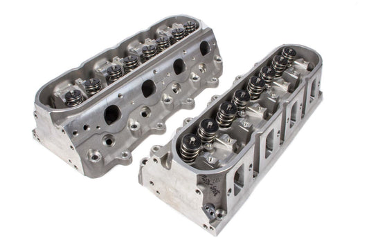 Cylinder Head - BR 7 - Assembled - 2.204 / 1.614 in Valves - 262 cc Intake - 71 cc Chamber - 1.350 in Springs - Aluminum - GM LS-Series - Pair
