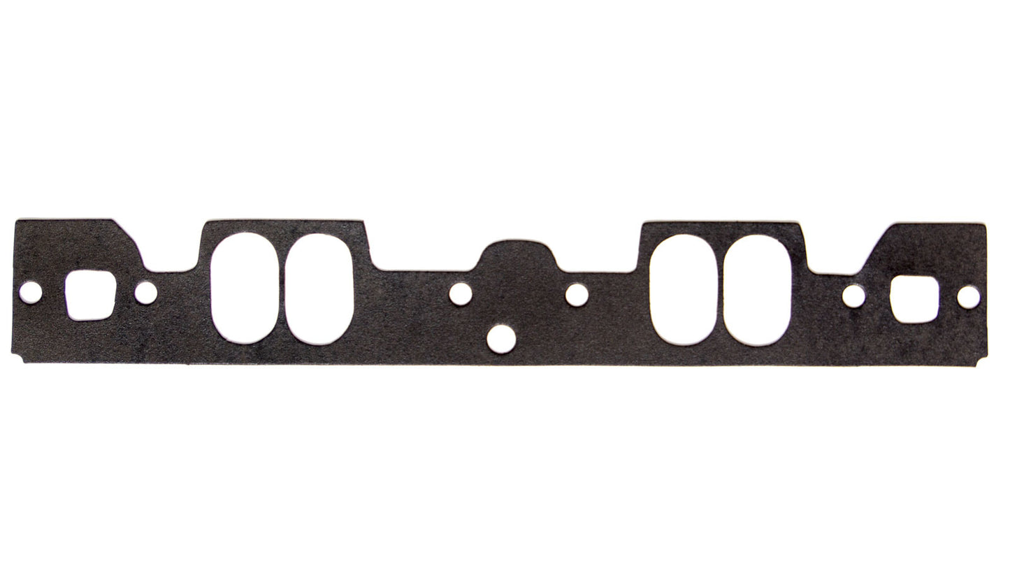 Intake Manifold Gasket - 0.06 in Thick - 1.361 x 2.225 in Oval Port - Rubber Coated Composite - Brodix Head Hunter Heads - Small Block Chevy - Each