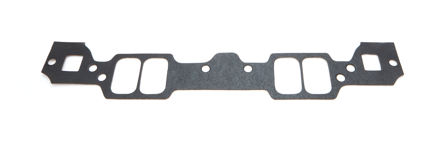 Intake Manifold Gasket - 1.37 x 2.21 in Rectangle Port - Fiber / Cork - Small Block Chevy - Each
