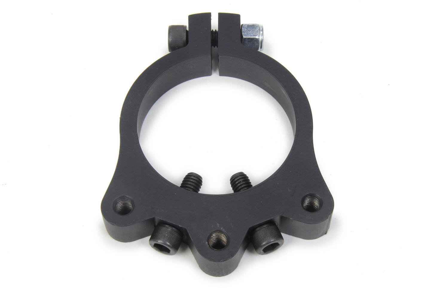 Brake Caliper Bracket - XD - Rear - Clamp-On - 3 in OD Axle Tube - Steel - Black Powder Coat - GM Metric Caliper - Each