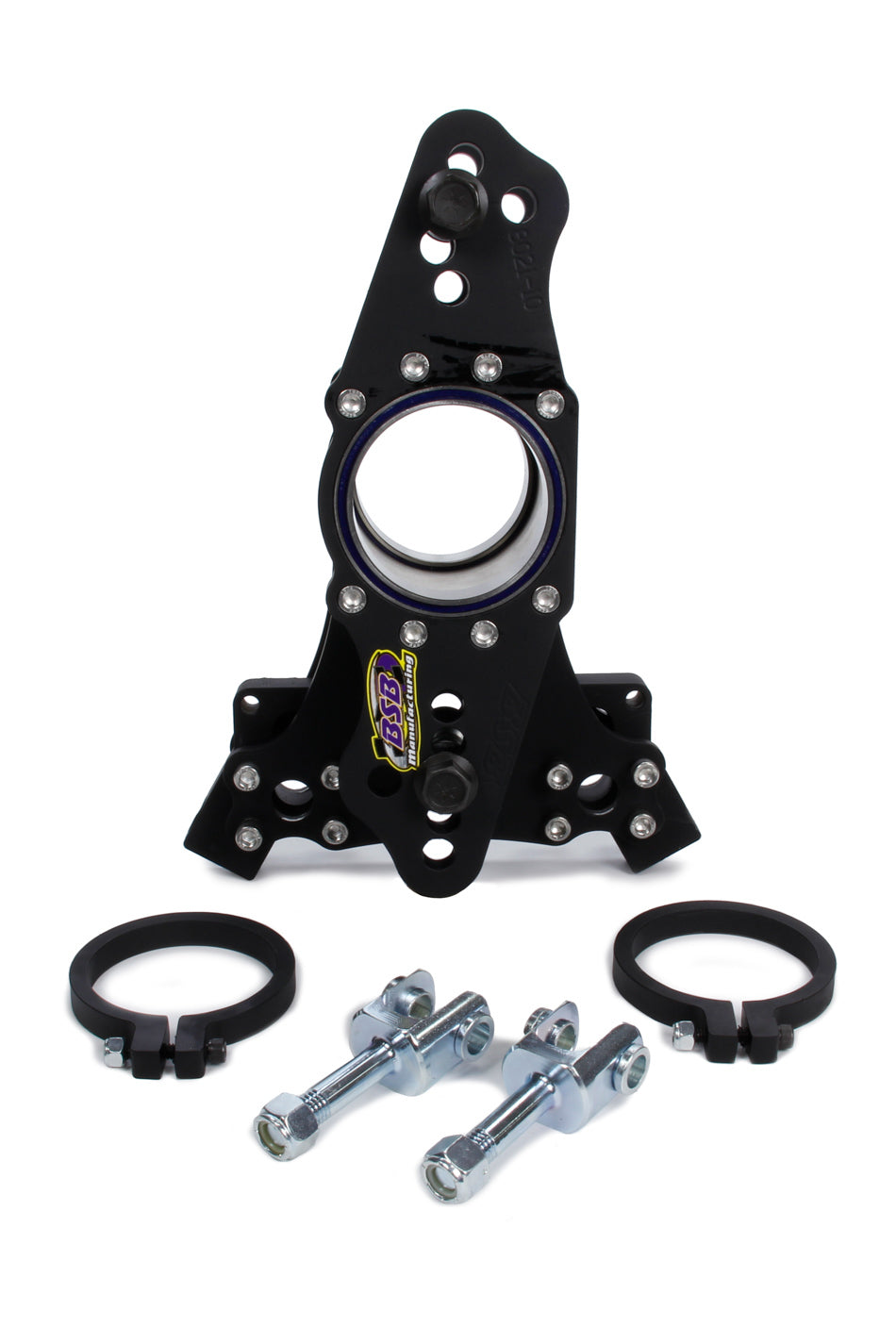 Birdcage - 8025 - Driver Side - Rear - 3.004 in Bearing - Double Sheer - Adjustable - Hardware Included - Steel - Black Paint - Universal - Kit