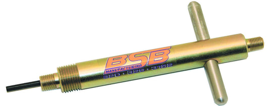 Axle Puller - T-Handle - 3/8-16 to 3/4-10 in Thread - Aluminum / Steel - Cadmium - Each