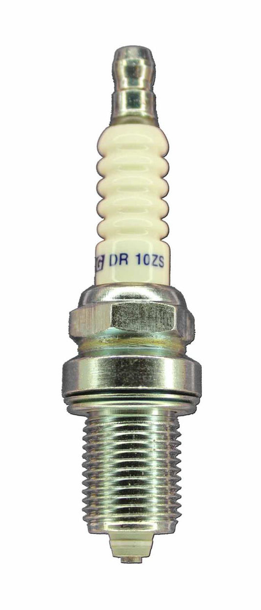 Spark Plug - Premium Racing - 14 mm Thread - 19 mm Reach - Heat Range 10 - Gasket Seat - Resistor - Each