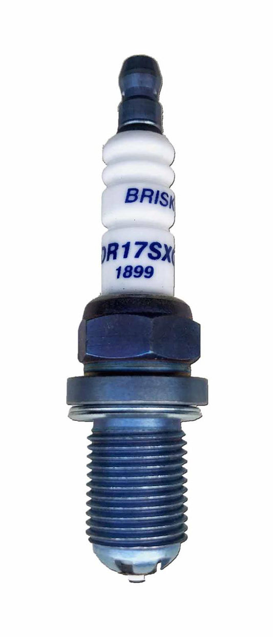 Spark Plug - Premium EVO - 14 mm Thread - 19 mm Reach - Heat Range 17 - Gasket Seat - Resistor - Each