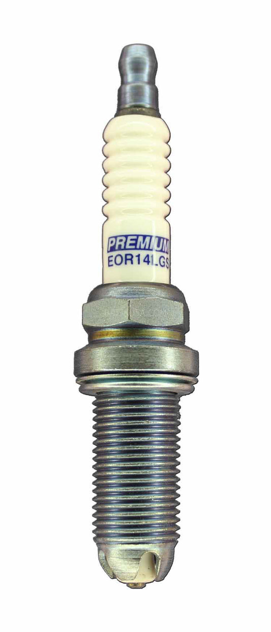 Spark Plug - Premium Racing - 14 mm Thread - 26.5 mm Reach - Heat Range 14 - Gasket Seat - Resistor - Each