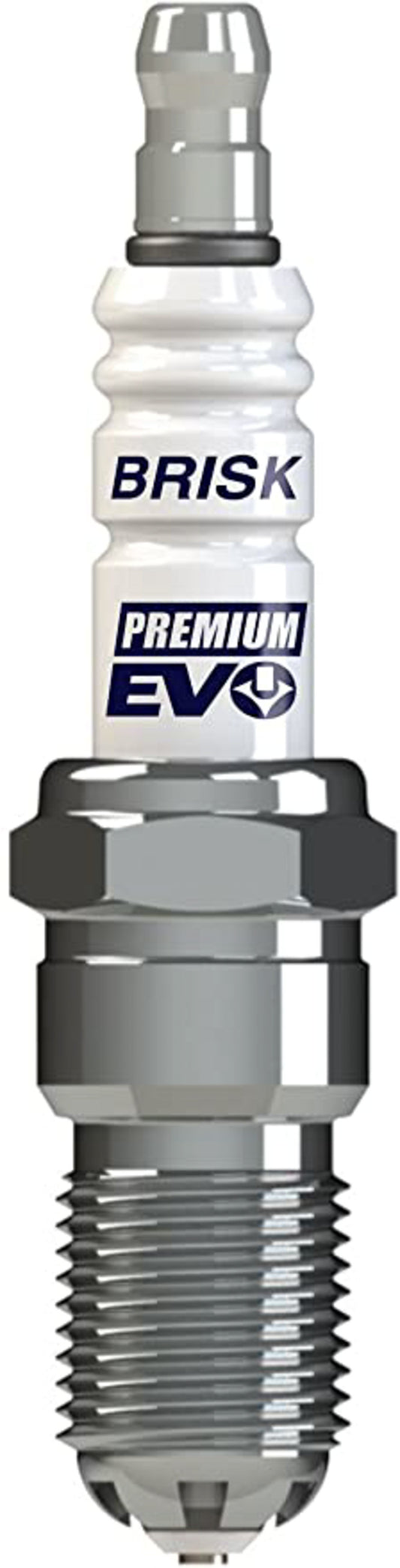 Spark Plug - Premium EVO - 14 mm Thread - 18 mm Reach - Heat Range 15 - Tapered Seat - Resistor - Each